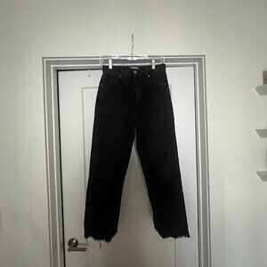 We the Free Ankle Jean in Black | Size 25